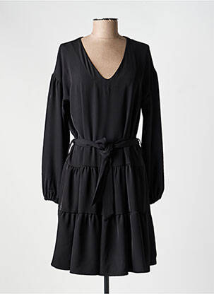Rochie scurtă mâneci lungi mâneci lungi negru BANDITAS FROM MARSEILLE femeie