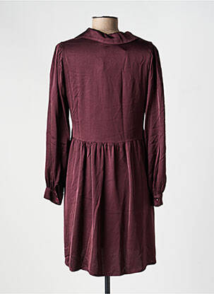 Rochie midi croială fluidă mâneci lungi violet PAKO LITTO femeie