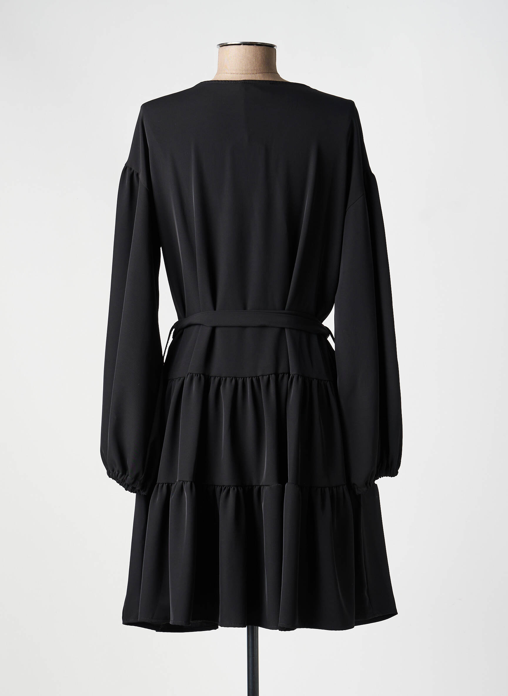 Rochie scurtă mâneci lungi mâneci lungi negru BANDITAS FROM MARSEILLE femeie