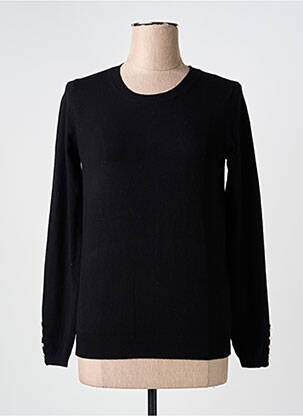 Pulover elasticitate mâneci lungi negru MOLLY BRACKEN femeie