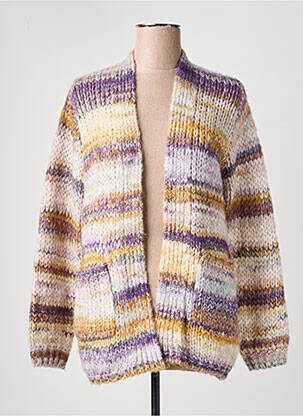 Vestă cu mâneci lungi elasticitate violet MOLLY BRACKEN femeie
