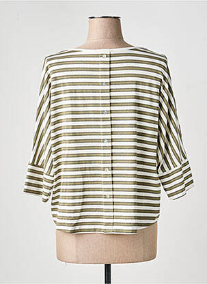 Tricou mâneci 3/4 mâneci 3/4 verde PAKO LITTO femeie