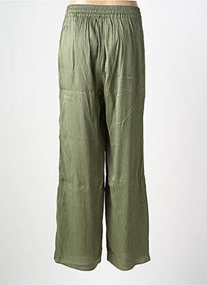 Pantalon drept talie elastică verde LPB LES PETITES BOMBES  femeie