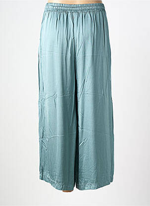 Pantalon drept talie elastică albastru PAKO LITTO femeie