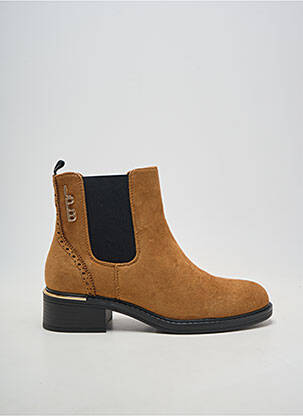 Botine/ghete vârf rotund toc de 4 la 6 cm maro LPB LES PETITES BOMBES  femeie
