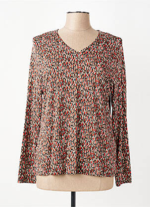 Top țesătură jersey mâneci lungi negru BARBARA LEBEK femeie
