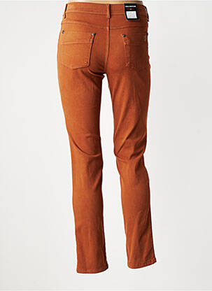 Pantalon slim elasticitate mărime normală maro închis ANNA MONTANA femeie