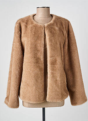 Jachete casual guler rotund bej MICHA femeie