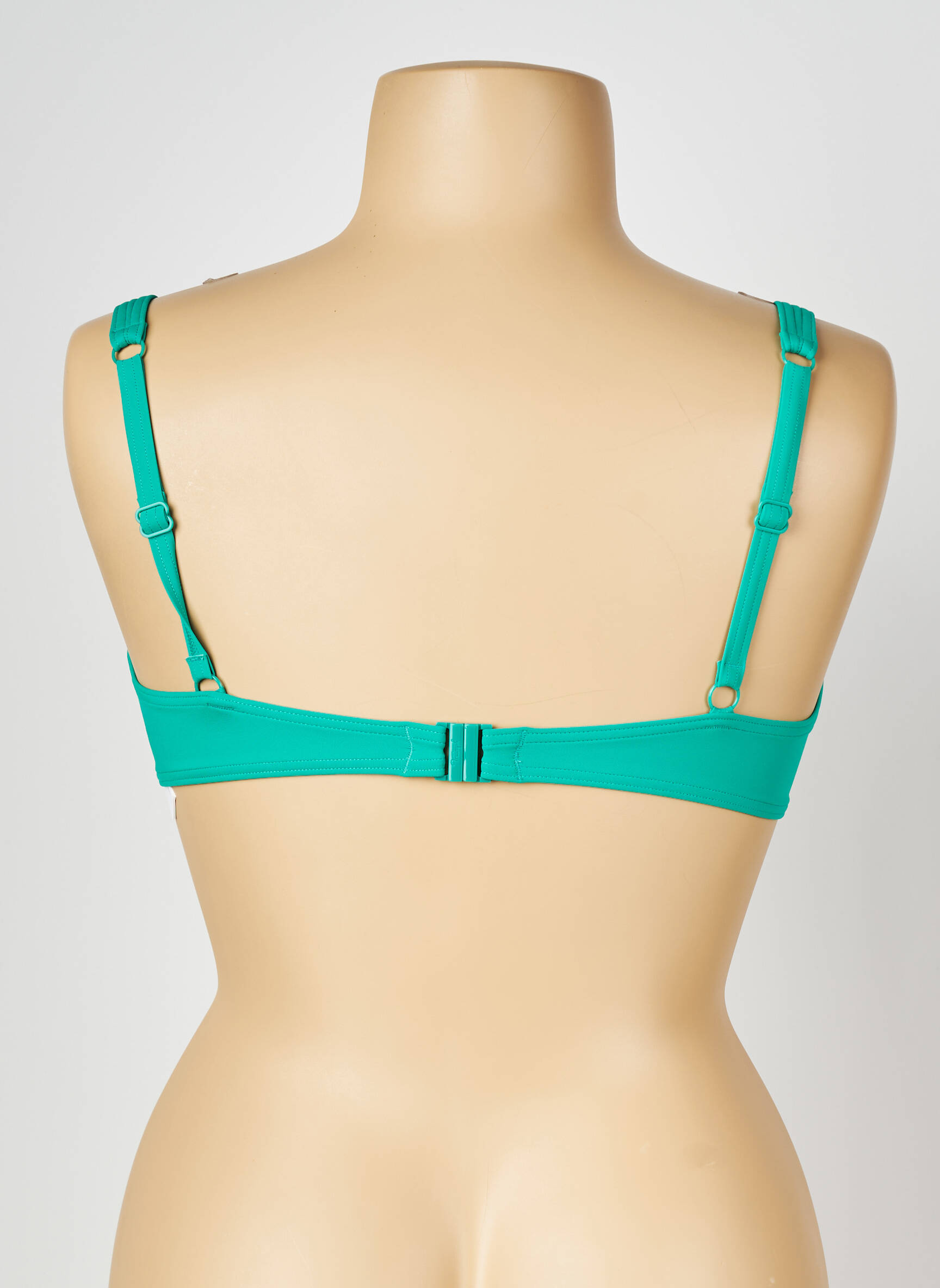Sutien de costum de baie sutien cupe întregi cu decolteu înalt sutien cupe întregi cu decolteu înalt verde TRIUMPH femeie