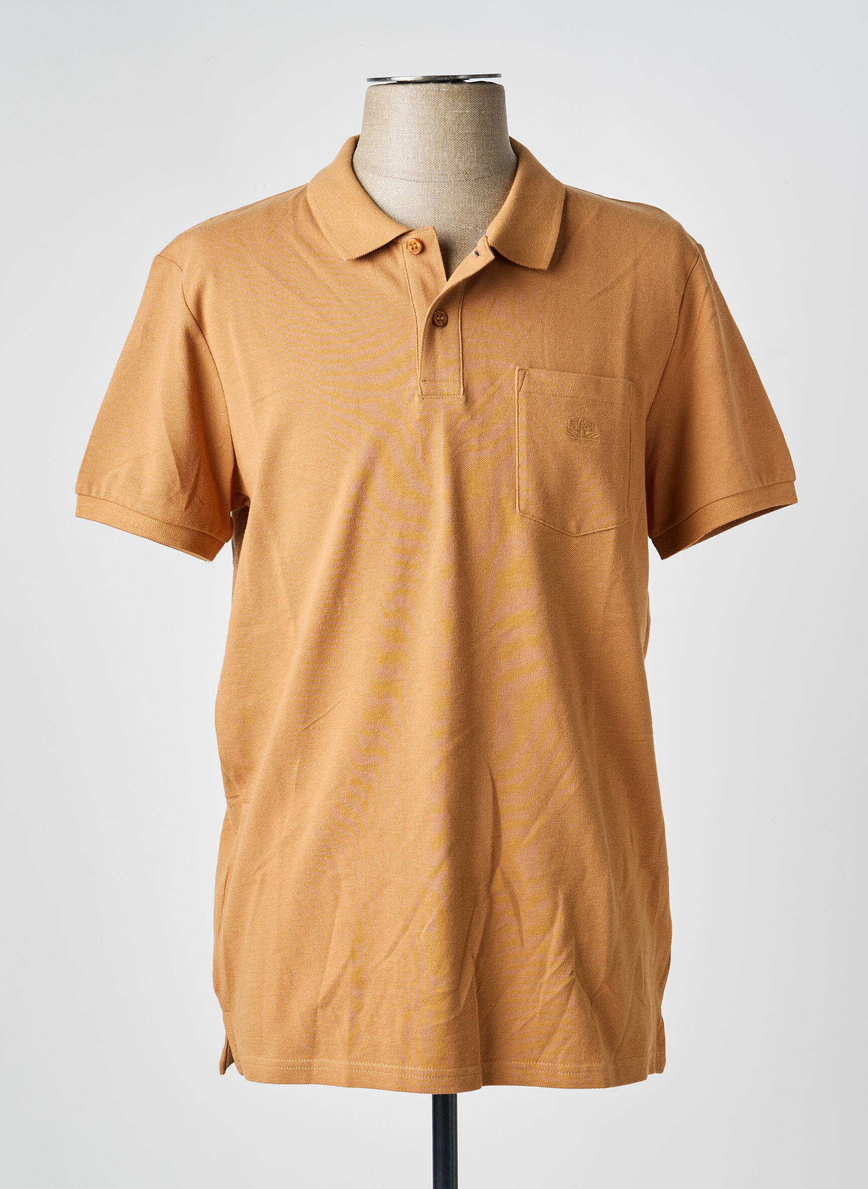 Polo croială dreaptă mâneci scurte bej LEE COOPER bărbat