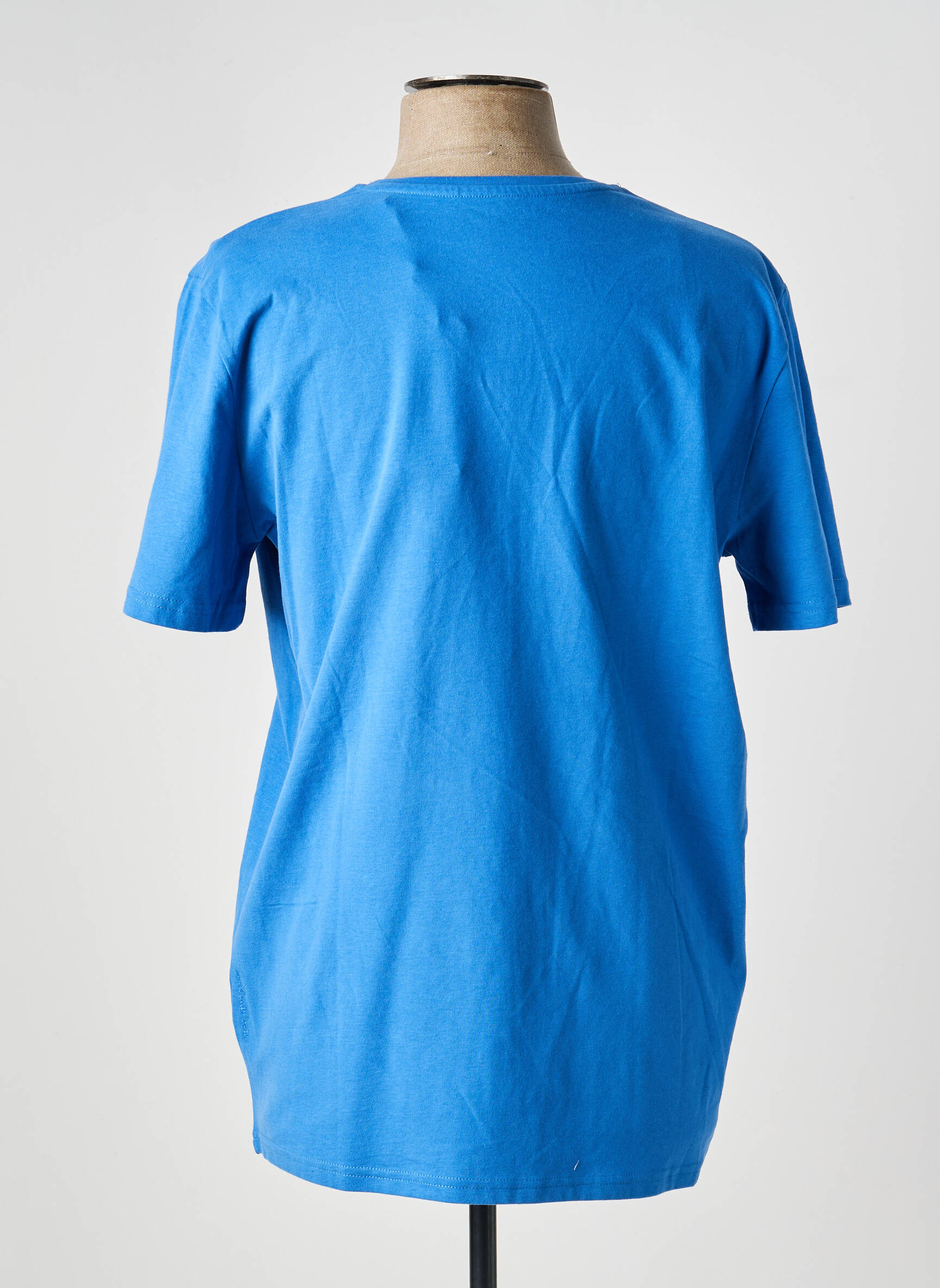 Tricou croială dreaptă mâneci scurte albastru LEE COOPER bărbat