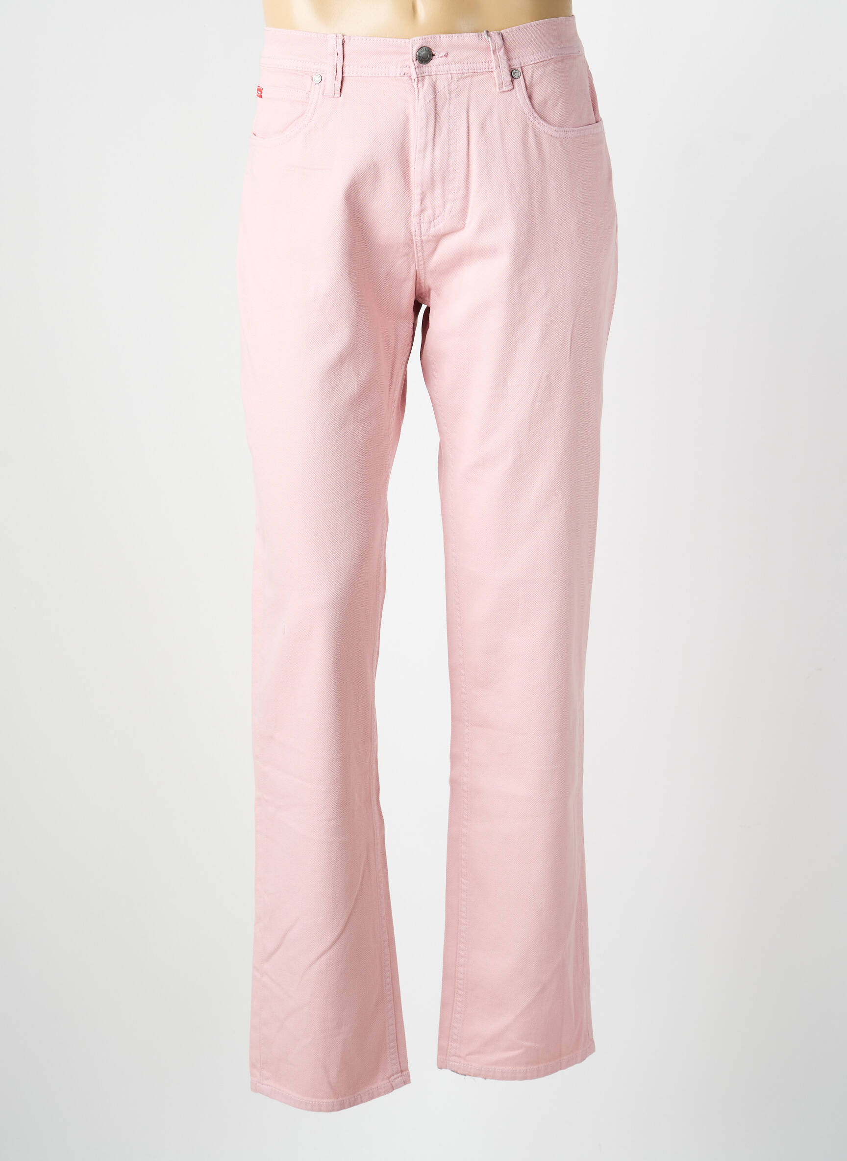 Pantalon chino închidere cu fermoar sub clapetă cu nasturi roz LEE COOPER bărbat