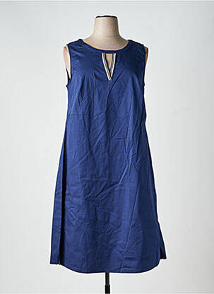 Rochie midi fără mâneci fără mâneci albastru SHEEGO femeie