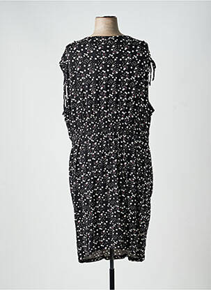 Rochie midi mâneci scurte mâneci scurte negru SHEEGO femeie