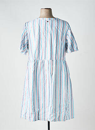 Rochie midi mâneci scurte mâneci scurte alb SHEEGO femeie