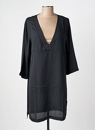 Rochie de plajă croială fluidă negru SIMONE PERELE femeie