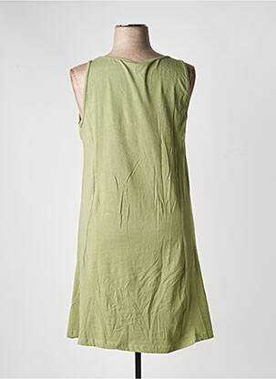 Rochie midi fără mâneci fără mâneci verde SHEEGO femeie