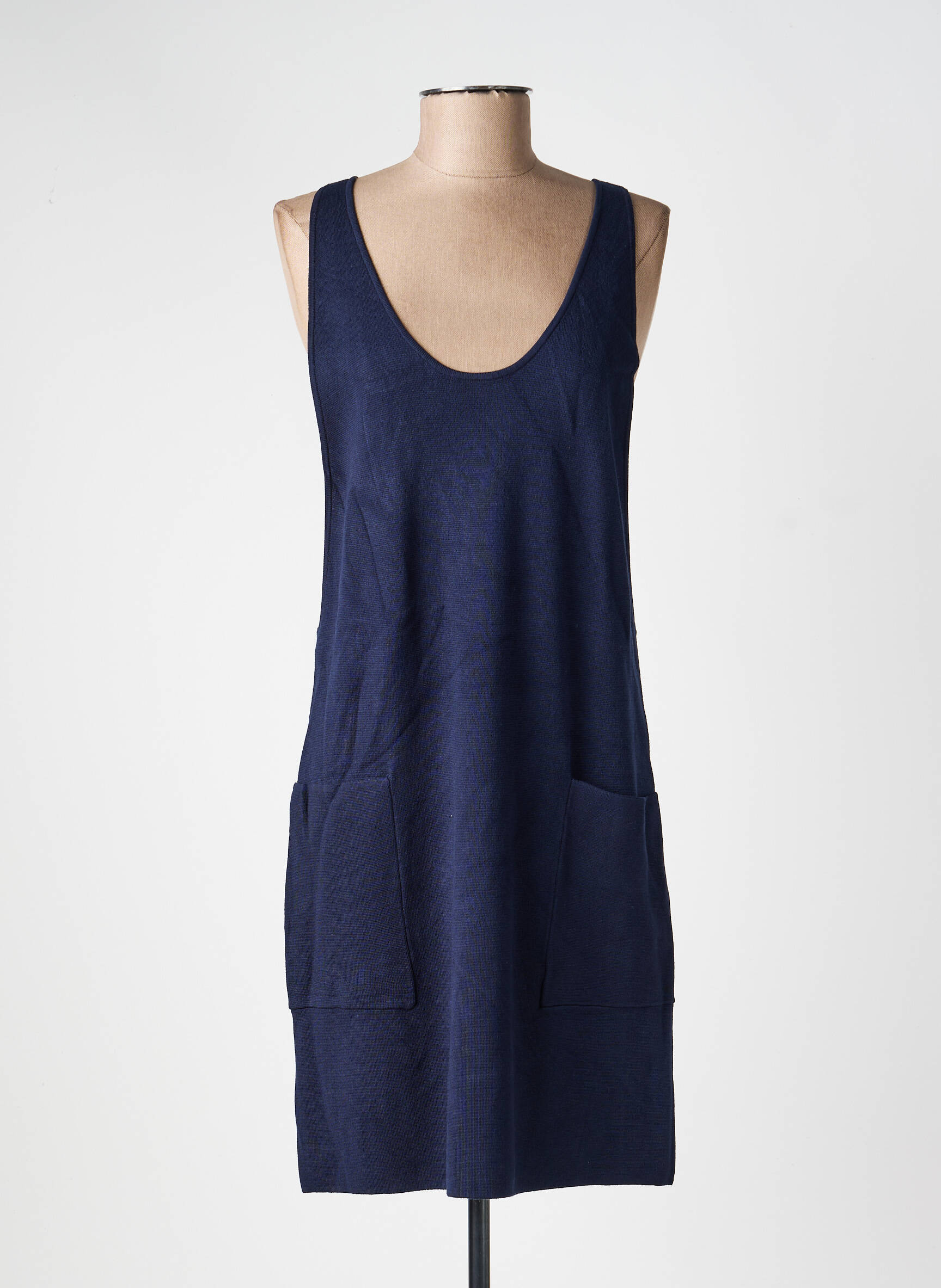 Rochie midi fără mâneci fără mâneci albastru EDC femeie