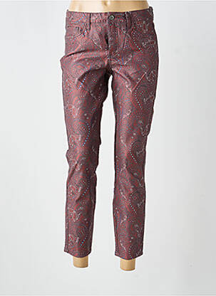 Pantalon 7/8 elasticitate mărime normală roșu HEINE femeie