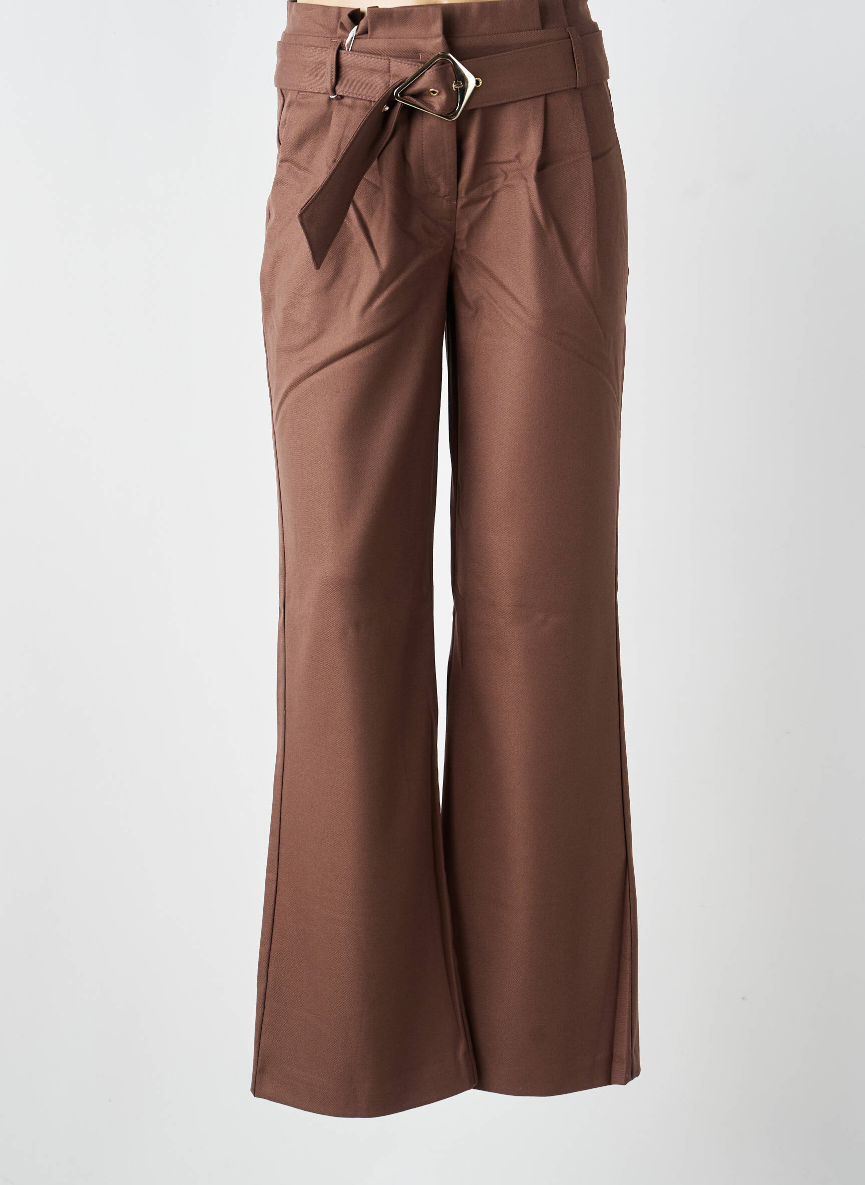 Pantalon drept elasticitate mărime normală maro HEINE femeie