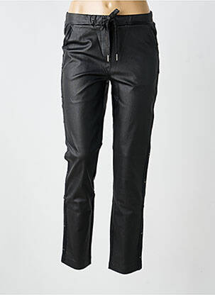 Pantalon slim talie elastică mărime normală negru HEINE femeie