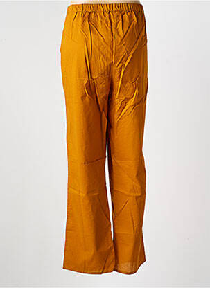 Pantalon drept talie elastică galben LA FIANCEE DU MEKONG femeie