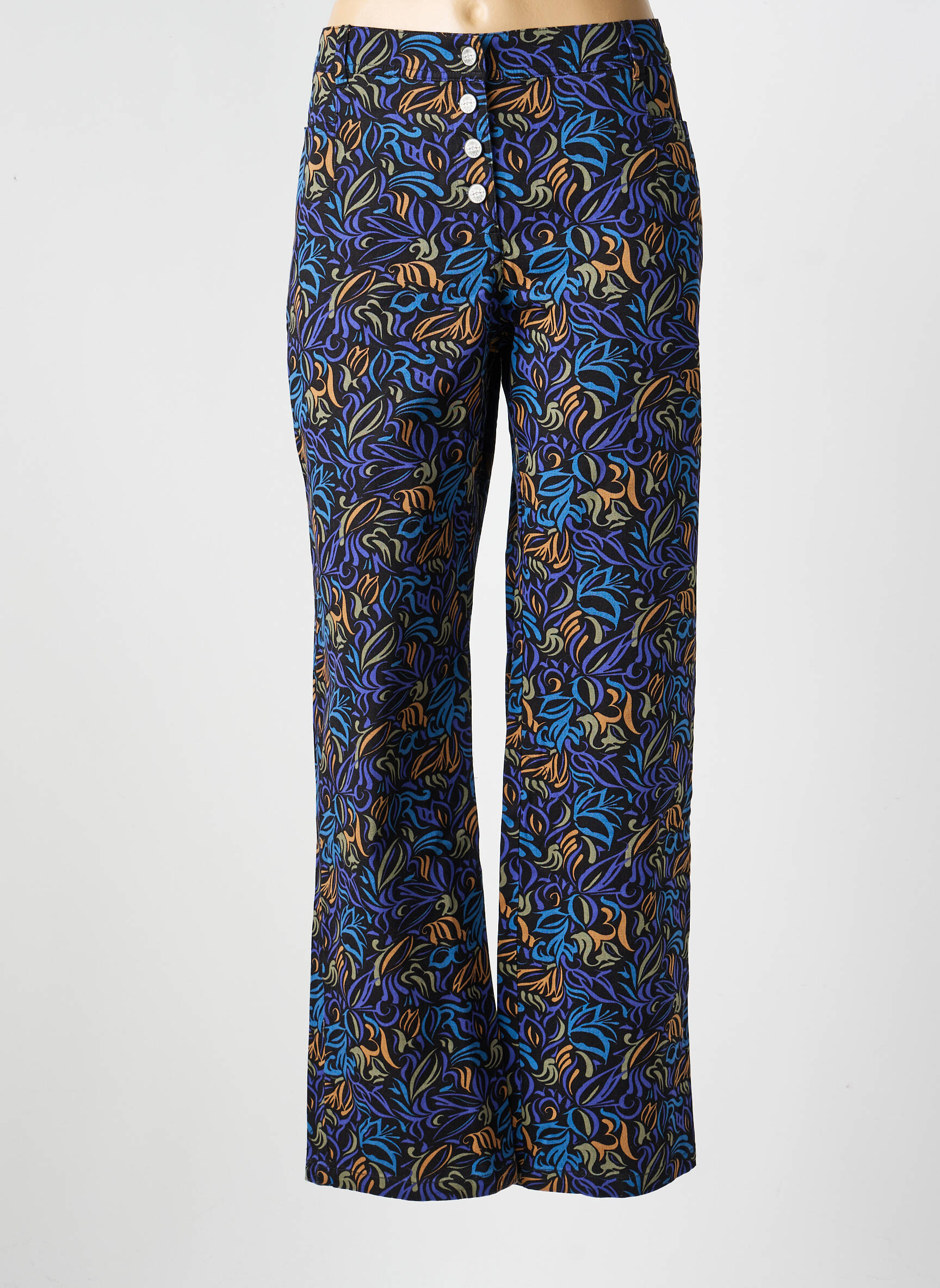 Pantalon slim negru LA FIANCÉE femeie