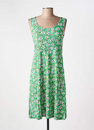 Rochie scurtă fără mâneci fără mâneci verde PRINCESSE NOMADE femeie