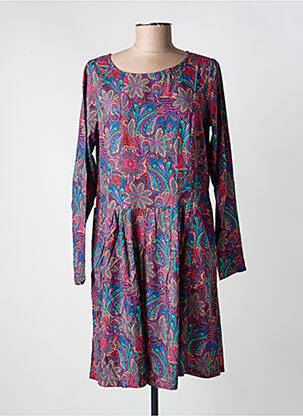 Rochie scurtă mâneci lungi mâneci lungi violet LA FIANCÉE femeie