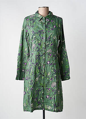 Rochie scurtă mâneci lungi mâneci lungi verde LA FIANCÉE femeie