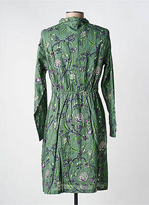 Rochie scurtă mâneci lungi mâneci lungi verde LA FIANCÉE femeie