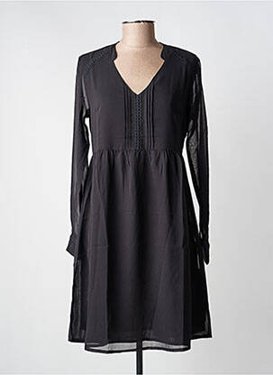 Rochie scurtă mâneci lungi mâneci lungi negru LA FIANCÉE femeie