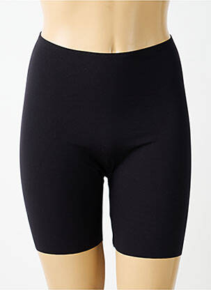Chilot efect material satinat negru IMPLICITE femeie