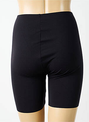 Chilot efect material satinat negru IMPLICITE femeie