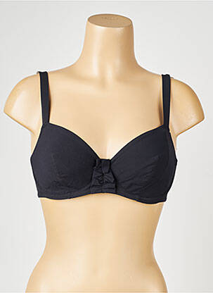 Sutien de costum de baie bretele elastice reglabile sutien balconet cu decolteu înalt negru SIMONE PERELE femeie