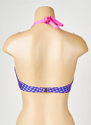 Sutien de costum de baie top sutien modelat top sutien modelat albastru ANTIGEL femeie
