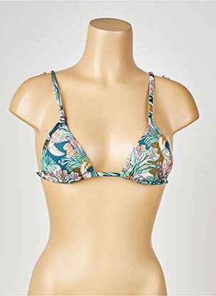 Sutien de costum de baie top triunghiuri top triunghiuri albastru PRINCESSE TAM-TAM femeie