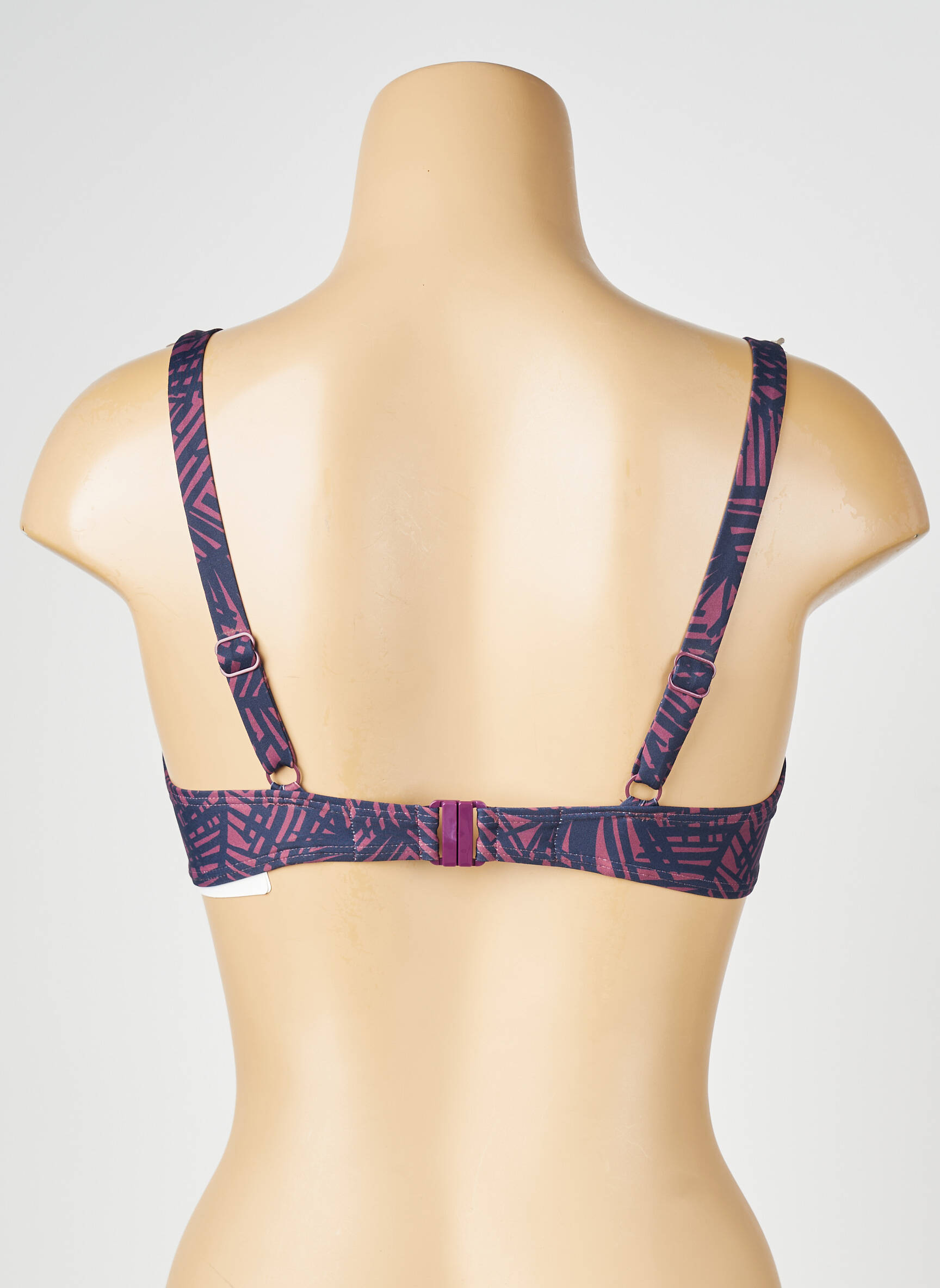 Sutien de costum de baie elasticitate sutien cupe întregi cu decolteu înalt violet SIMONE PERELE femeie