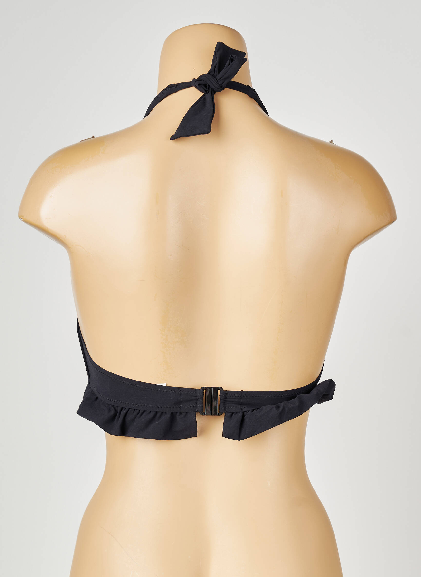 Sutien de costum de baie top triunghiuri top triunghiuri negru SIMONE PERELE femeie