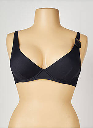 Sutien de costum de baie elasticitate sutien cupe întregi cu decolteu înalt negru SIMONE PERELE femeie