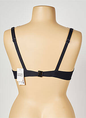 Sutien de costum de baie elasticitate sutien cupe întregi cu decolteu înalt negru SIMONE PERELE femeie
