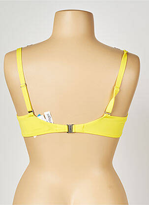 Sutien de costum de baie top sutien modelat top sutien modelat galben ANTIGEL femeie