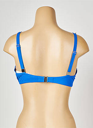 Sutien de costum de baie top sutien modelat top sutien modelat albastru ANTIGEL femeie