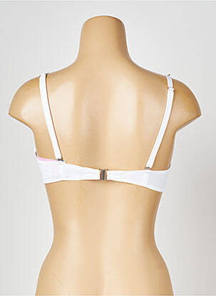 Sutien de costum de baie elasticitate top sutien modelat alb ANTIGEL femeie