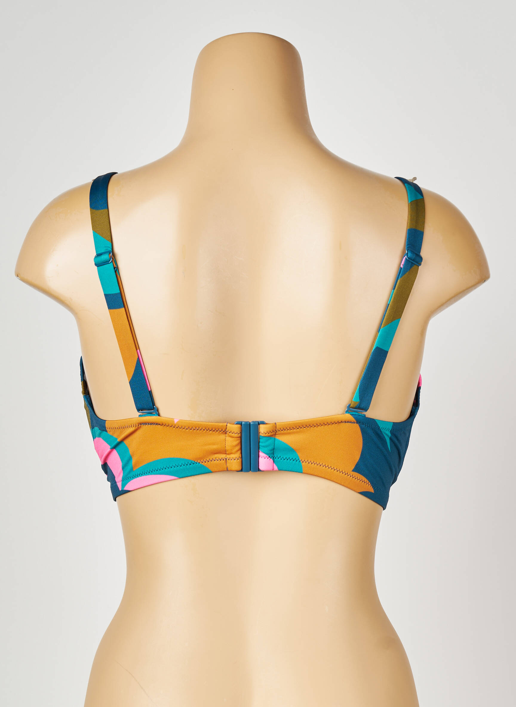 Sutien de costum de baie top triunghiuri top triunghiuri albastru PRINCESSE TAM-TAM femeie