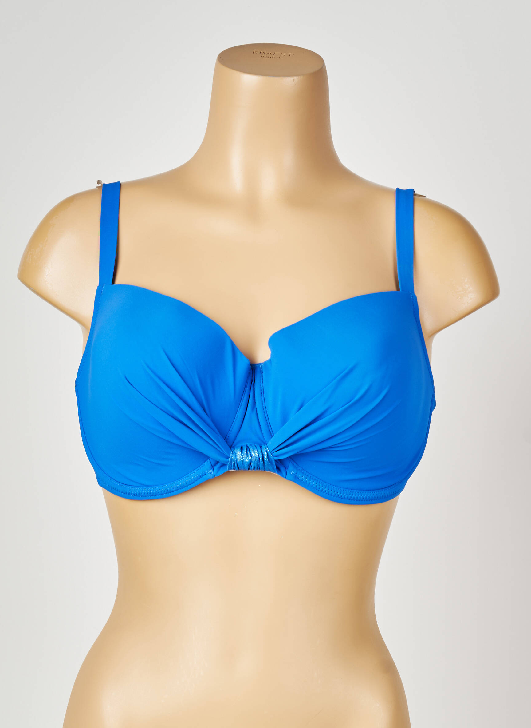 Sutien de costum de baie top sutien modelat top sutien modelat albastru ANTIGEL femeie