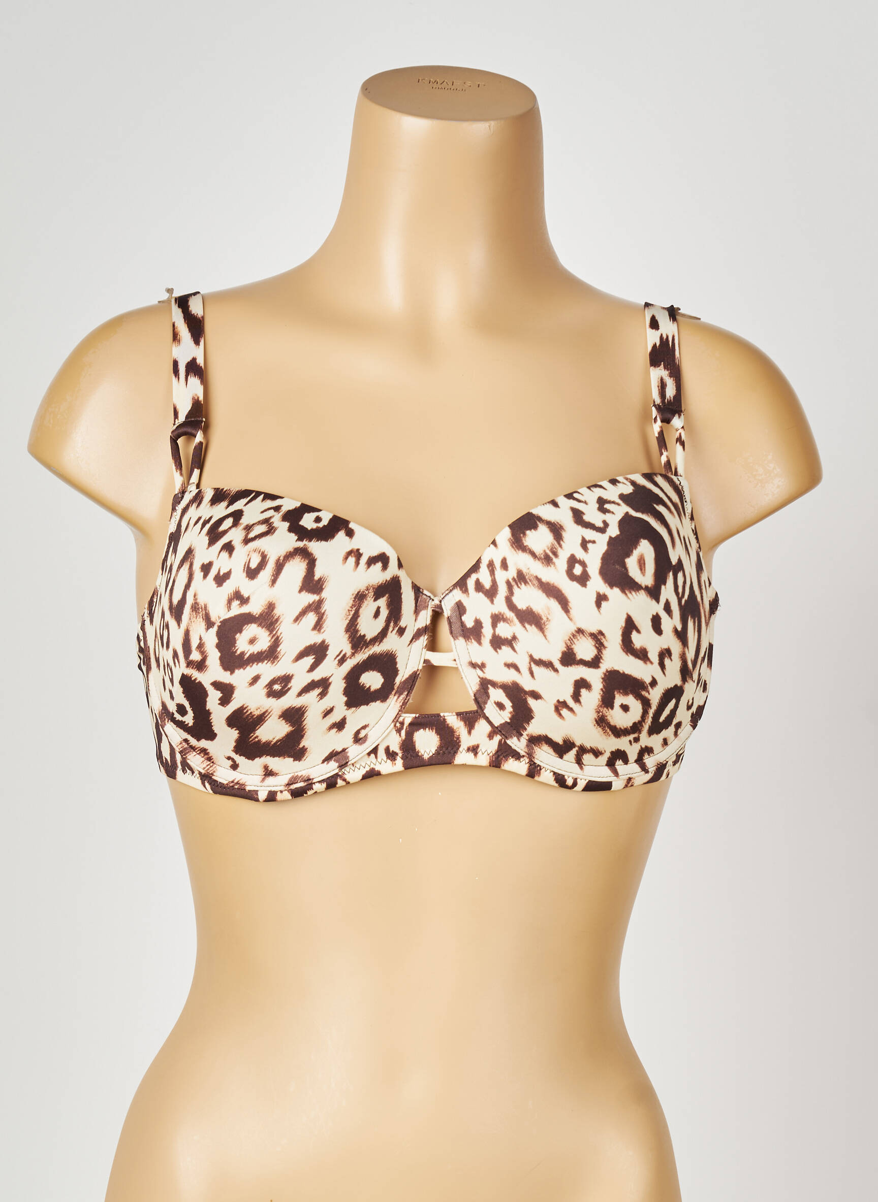 Sutien de costum de baie top sutien modelat top sutien modelat bej ANTIGEL femeie