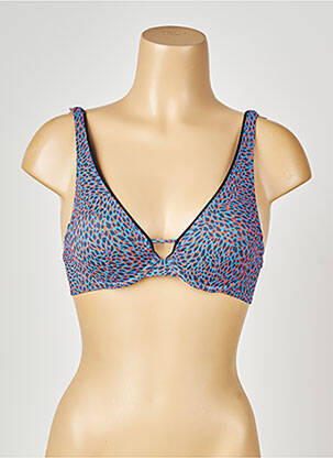 Sutien de costum de baie top sutien modelat top sutien modelat albastru SIMONE PERELE femeie