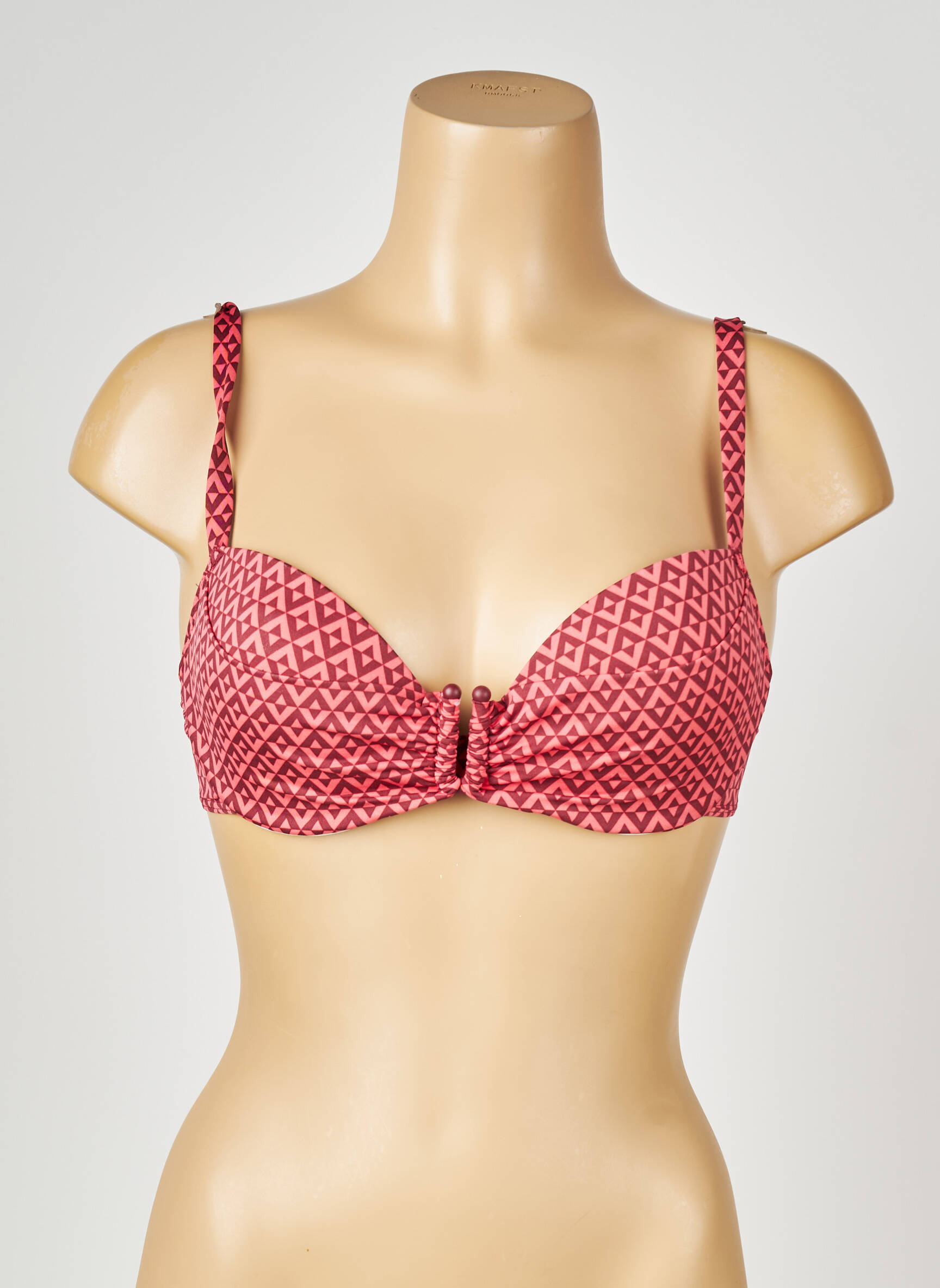 Sutien de costum de baie elasticitate top sutien modelat roz SIMONE PERELE femeie