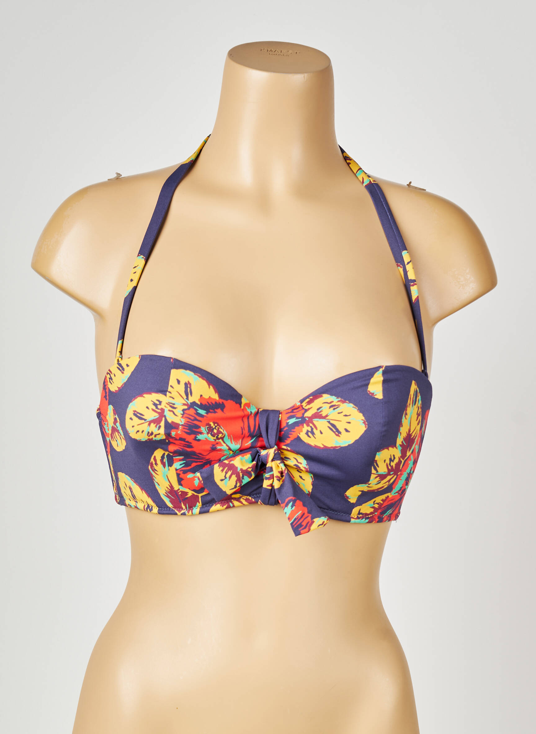Sutien de costum de baie top bentiță top bentiță albastru SIMONE PERELE femeie